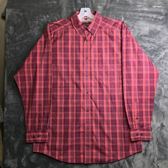 Ariat Other - Ariat Pro Shirt Mens Large Western Long Sleeve Button Down.